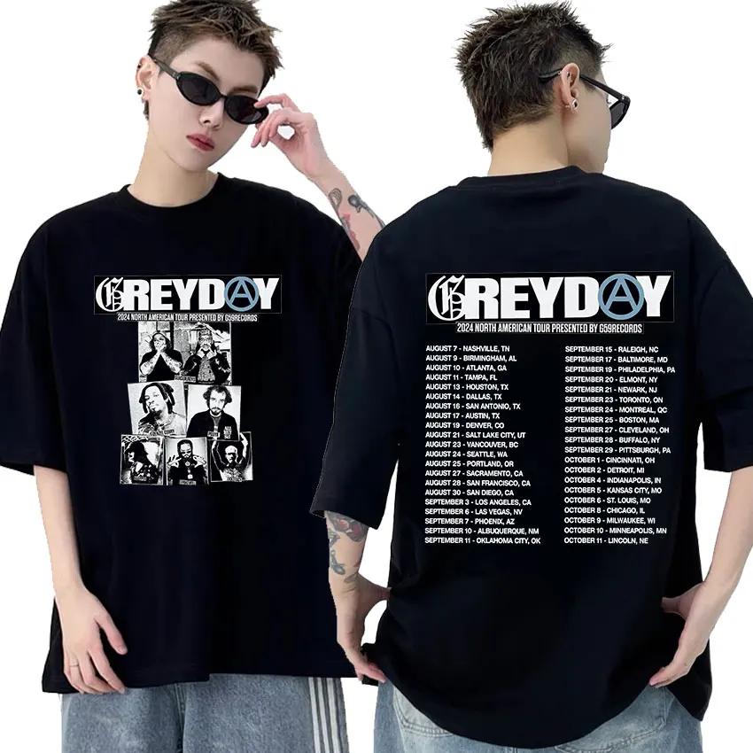 Suicideboys Grey Day 2024 Tour Graphic T Shirts